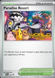 Paradise Resort · SVP Black Star Promos · 224/225
