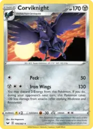 Corviknight · Sword & Shield · 135/202