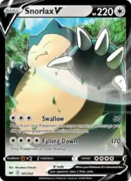 Snorlax V · Sword & Shield · 141/202