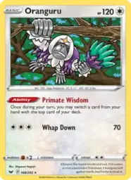 Oranguru · Sword & Shield · 148/202