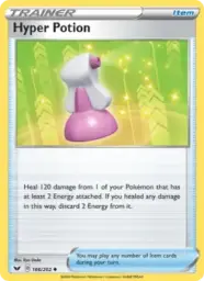 Hyper Potion · Sword & Shield · 166/202