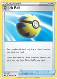 Quick Ball · Sword & Shield · 179/202