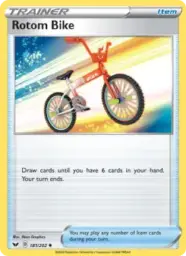 Rotom Bike · Sword & Shield · 181/202