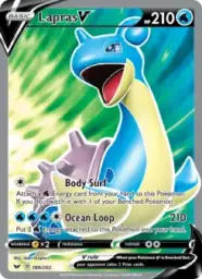Lapras V · Sword & Shield · 189/202