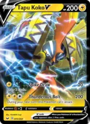 Tapu Koko V · Sword & Shield · 72/202