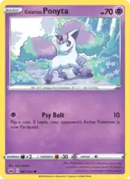 Galarian Ponyta · Sword & Shield · 81/202