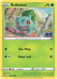 Reference image of Bulbasaur, Pokémon GO