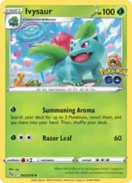 Reference image of Ivysaur, Pokémon GO