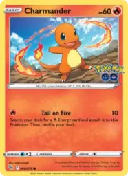 Reference image of Charmander, Pokémon GO