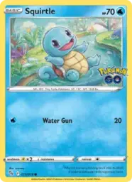 Reference image of Squirtle, Pokémon GO