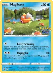 Reference image of Magikarp, Pokémon GO