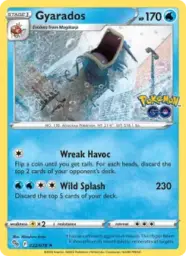 Reference image of Gyarados, Pokémon GO