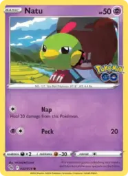 Reference image of Natu, Pokémon GO