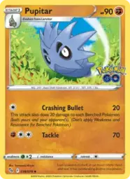 Reference image of Pupitar, Pokémon GO