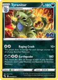 Reference image of Tyranitar, Pokémon GO