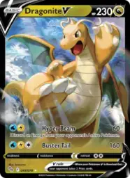 Reference image of Dragonite V, Pokémon GO