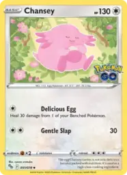 Reference image of Chansey, Pokémon GO