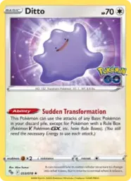 Reference image of Ditto, Pokémon GO