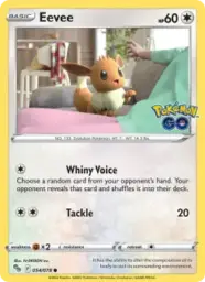Reference image of Eevee, Pokémon GO