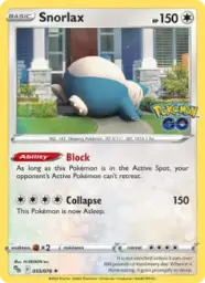 Reference image of Snorlax, Pokémon GO