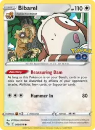 Reference image of Bibarel, Pokémon GO