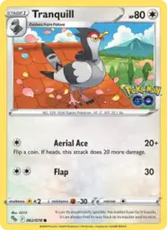 Reference image of Tranquill, Pokémon GO