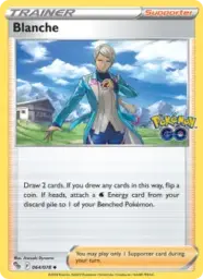 Reference image of Blanche, Pokémon GO
