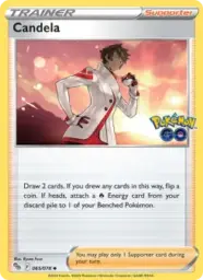 Reference image of Candela, Pokémon GO