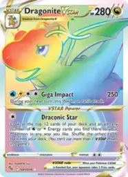 Reference image of Dragonite VSTAR, Pokémon GO