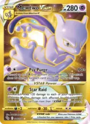 Reference image of Mewtwo VSTAR, Pokémon GO