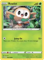 Reference image of Rowlet, Astral Radiance
