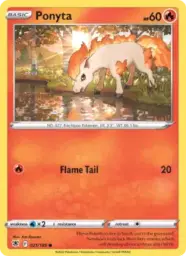 Reference image of Ponyta, Astral Radiance