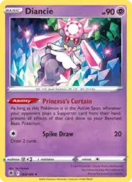 Reference image of Diancie, Astral Radiance