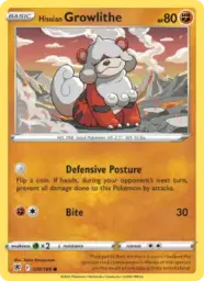 Reference image of Hisuian Growlithe, Astral Radiance