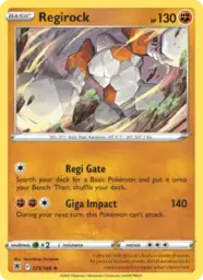 Reference image of Regirock, Astral Radiance