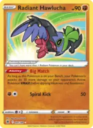 Reference image of Radiant Hawlucha, Astral Radiance