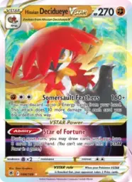 Reference image of Hisuian Decidueye VSTAR, Astral Radiance