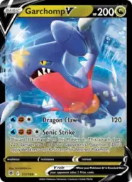 Reference image of Garchomp V, Astral Radiance