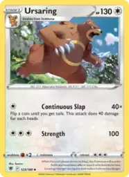 Reference image of Ursaring, Astral Radiance