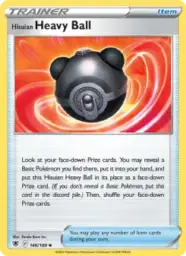 Reference image of Hisuian Heavy Ball, Astral Radiance