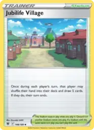 Reference image of Jubilife Village, Astral Radiance