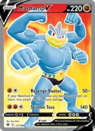 Reference image of Machamp V, Astral Radiance