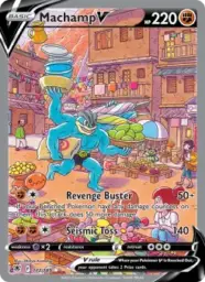Reference image of Machamp V, Astral Radiance