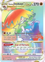 Reference image of Hisuian Decidueye VSTAR, Astral Radiance