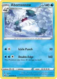 Reference image of Abomasnow, Lost Origin