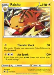 Reference image of Raichu, Lost Origin