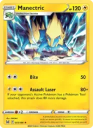 Reference image of Manectric, Lost Origin
