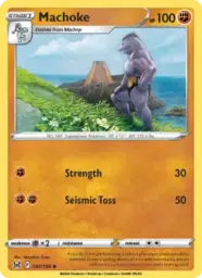 Reference image of Machoke, Lost Origin