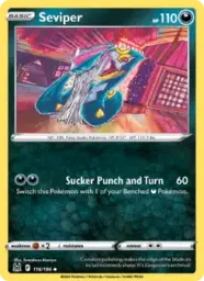 Reference image of Seviper, Lost Origin