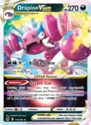 Reference image of Drapion VSTAR, Lost Origin